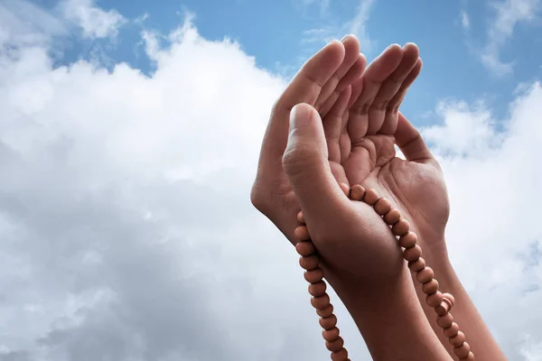 Religioso Musulmano Che Prega — Foto Stock