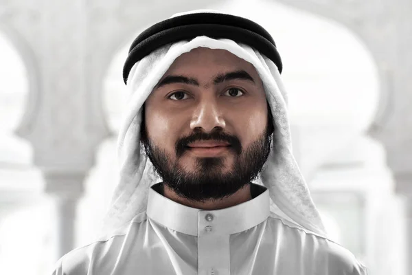 Portret Młodzieńca Emiraty — Zdjęcie stockowe