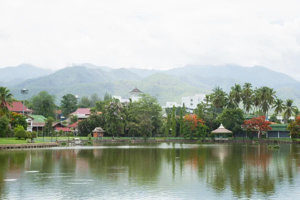 Přehrada v provincii Mae Hong Son. — Stock fotografie