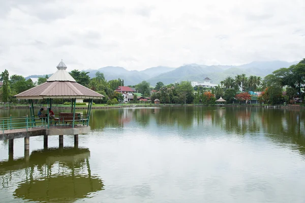 Zbiornik w Mae Hong Son province. — Zdjęcie stockowe