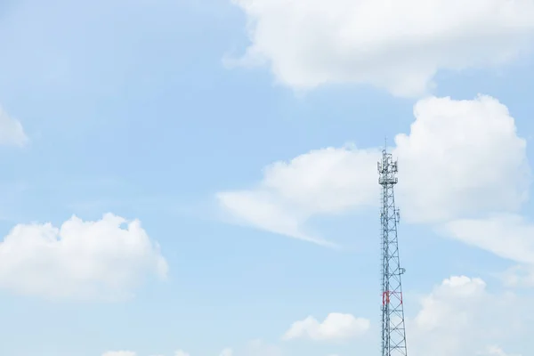 Antenna system, signal phone — Stock Photo, Image