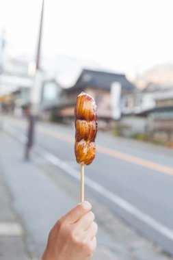 Japaness dessert dango.
