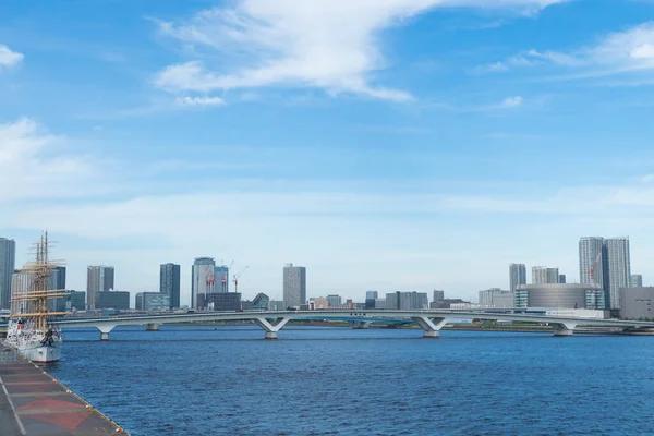 Aerial Cityscape Tokio Miasto Sezonie Letnim Pejzaż Miejski Wieżowiec Japonii — Zdjęcie stockowe