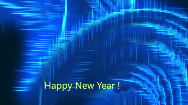 Frohes neues Jahr! — Stockvideo