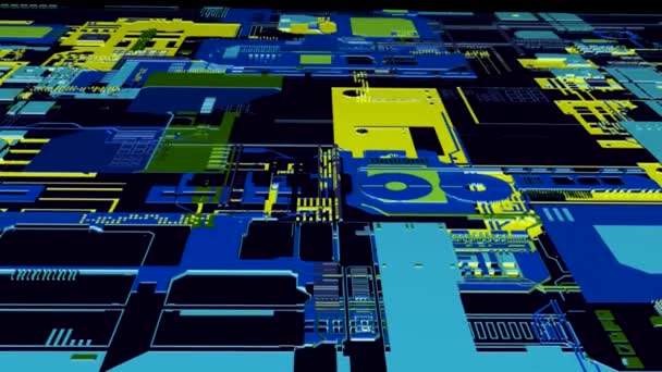 chiffres volent sur l'écran 
