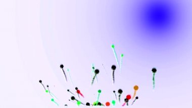 renkli çizgiler dans üstünde belgili tanımlık perde