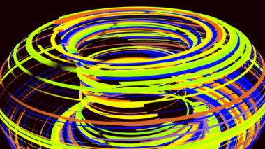 renkli çizgiler dans üstünde belgili tanımlık perde