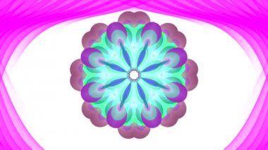 Ekrandaki renk kalıplarının dans