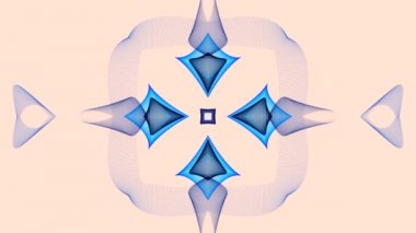 Ekrandaki renk kalıplarının dans