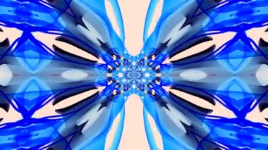 Ekrandaki renk kalıplarının dans