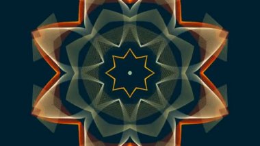 Ekrandaki renk kalıplarının dans