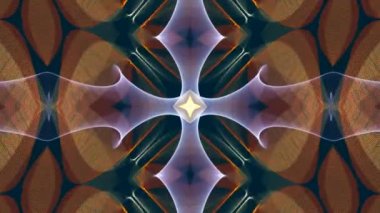 Ekrandaki renk kalıplarının dans