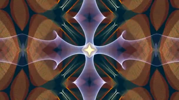 danse de motifs de couleurs sur l'écran 