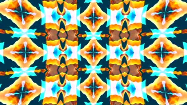 danse de motifs de couleurs sur l'écran 