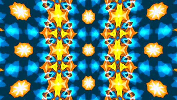 danse de motifs de couleurs sur l'écran 