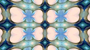 Ekrandaki renk kalıplarının dans