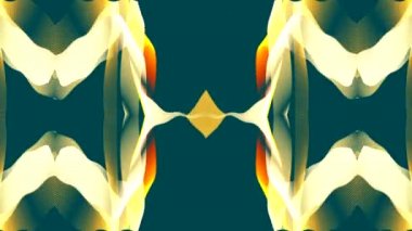 Ekrandaki renk kalıplarının dans