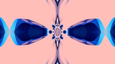 Ekrandaki renk kalıplarının dans