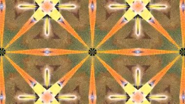 Ekrandaki renk kalıplarının dans