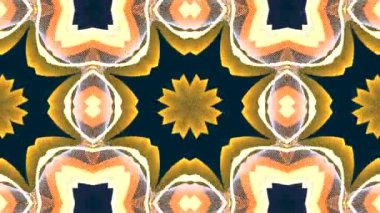 Ekrandaki renk kalıplarının dans