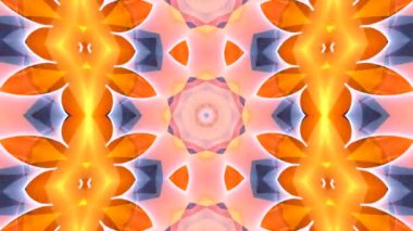 Ekrandaki renk kalıplarının dans