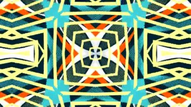 Ekrandaki renk kalıplarının dans