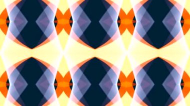 Ekrandaki renk kalıplarının dans