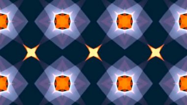 Ekrandaki renk kalıplarının dans