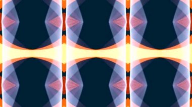 Ekrandaki renk kalıplarının dans