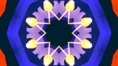 Ekrandaki renk kalıplarının dans