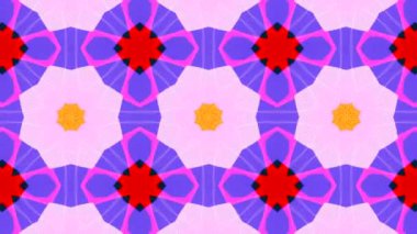 Ekrandaki renk kalıplarının dans