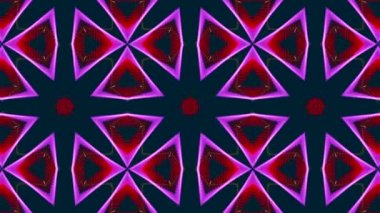 Ekrandaki renk kalıplarının dans