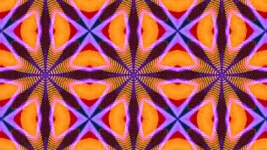 Ekrandaki renk kalıplarının dans