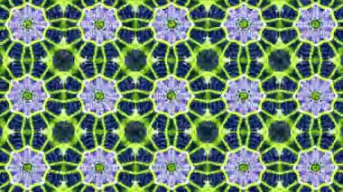 Ekrandaki renk kalıplarının dans