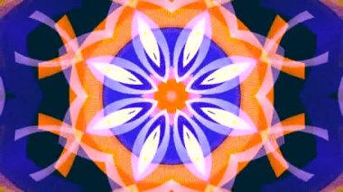 Ekrandaki renk kalıplarının dans