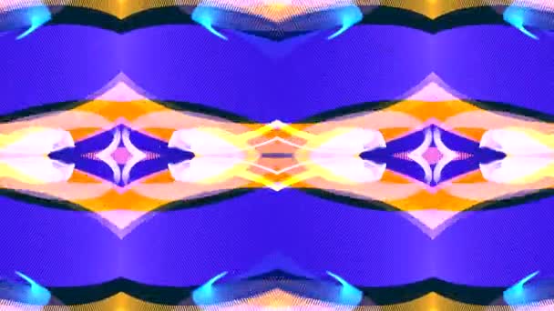 danse de motifs de couleurs sur l'écran 