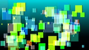 Ekrandaki renk kalıplarının dans