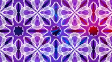 Ekrandaki renk kalıplarının dans