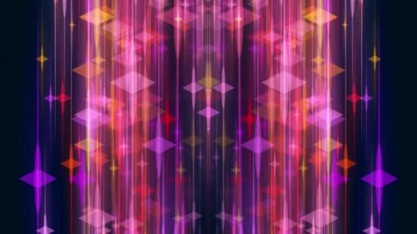 danse de motifs de couleurs sur l'écran 