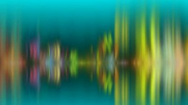 Ekrandaki renk kalıplarının dans