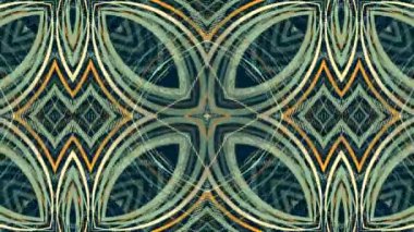 Ekrandaki renk kalıplarının dans