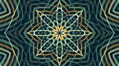 Ekrandaki renk kalıplarının dans