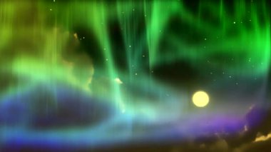 Ekrandaki renk kalıplarının dans