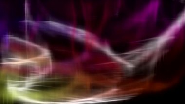 Ekrandaki renk kalıplarının dans