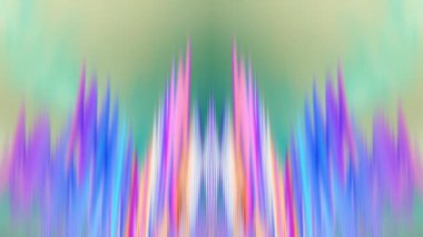 Ekrandaki renk kalıplarının dans