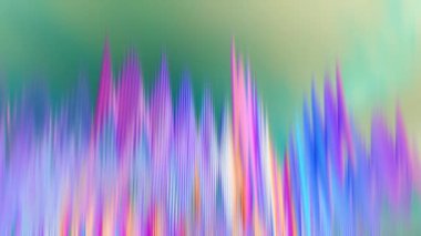 Ekrandaki renk kalıplarının dans