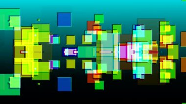 renkli dikdörtgenlerin dans üstünde belgili tanımlık perde