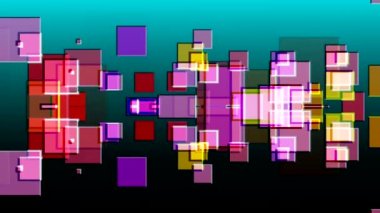 renkli dikdörtgenlerin dans üstünde belgili tanımlık perde