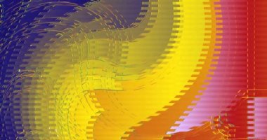 Ekranda geometrik soyut hareket arkaplanı