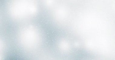 Düşen kar taneleri şenlikli bir hava yaratır.